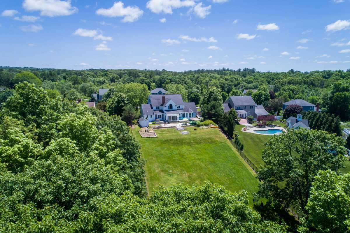 Aerial Real Estate Photography in Newbury, MA