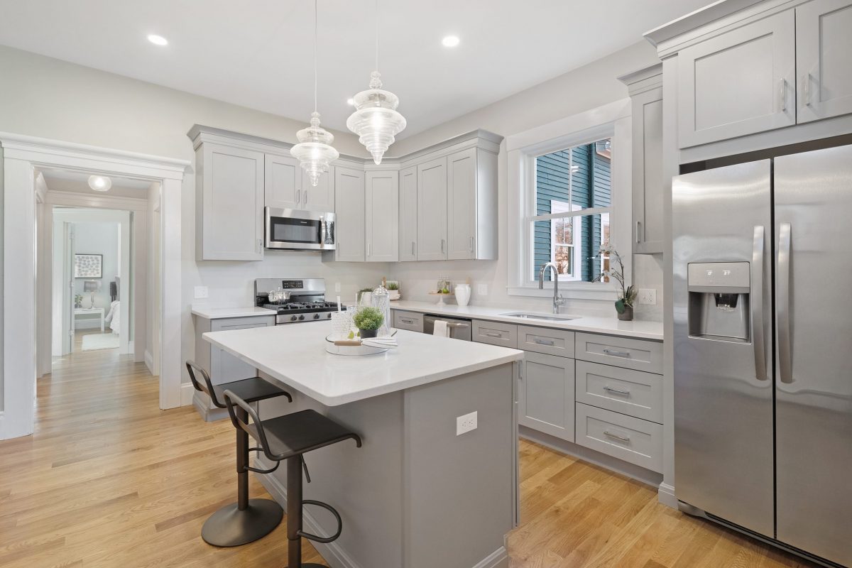 Luxury Kitchen Real Estate Photography Danvers MA