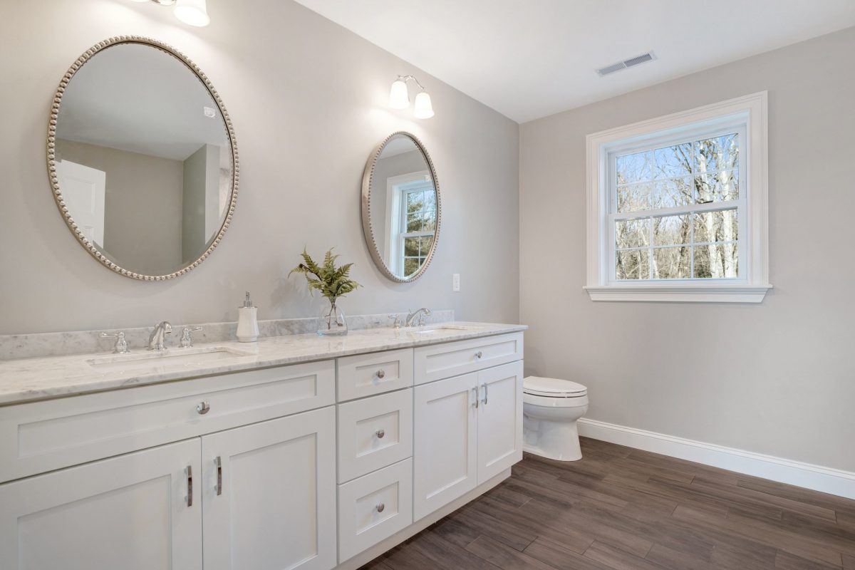 Bathroom Real Estate Photography Burlington, MA