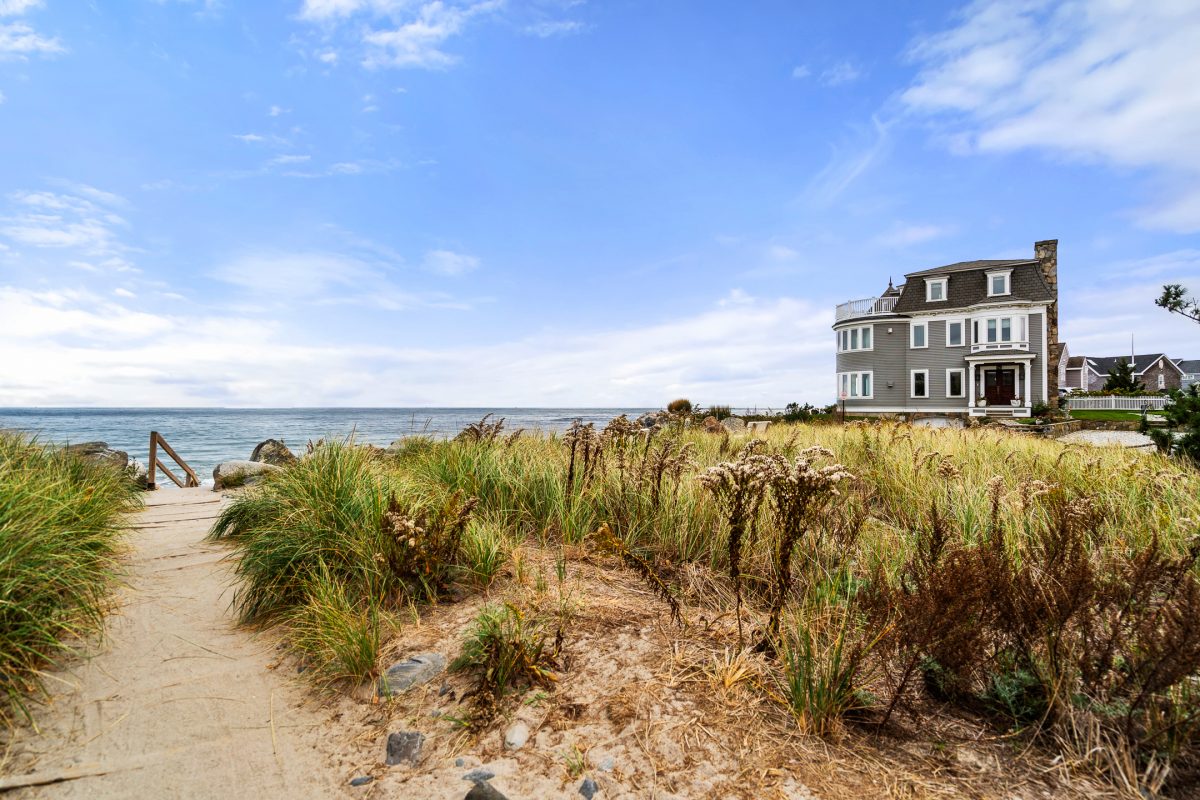 Photo of sand dunes at airbnb rental in hampton, nh
