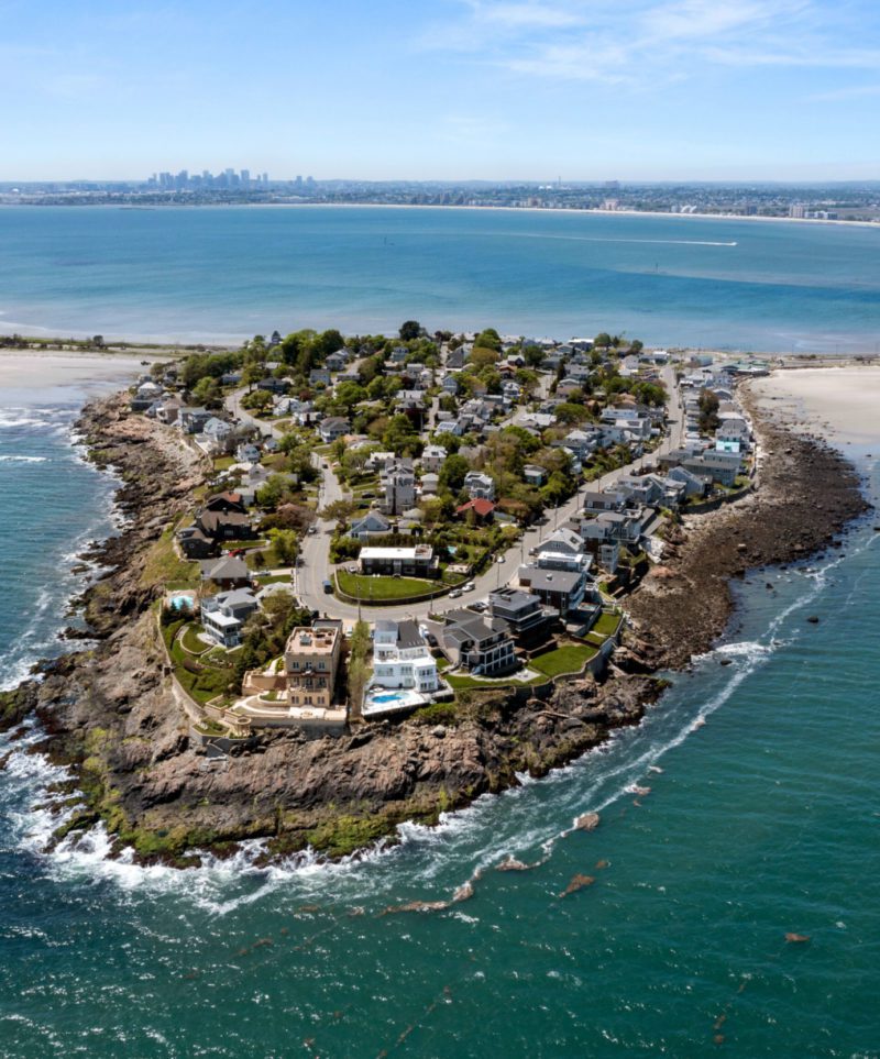 Aerial Photography in Nahant, MA